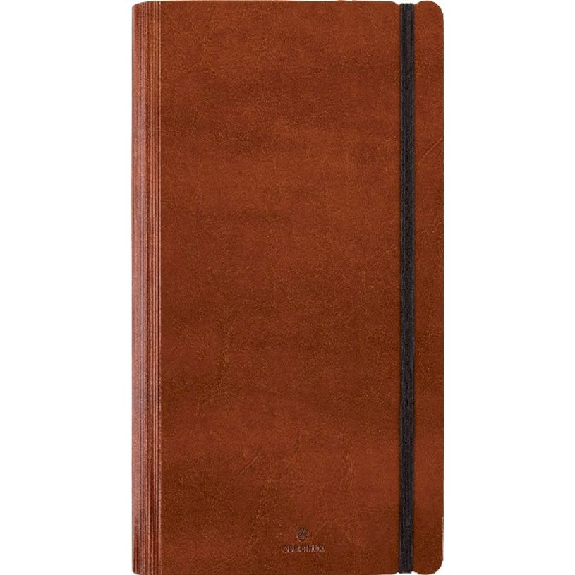 3664447129853-Agenda de poche Medicis - 1 semaine sur 2 pages - 9,5 x 17,5 cm - marron - Oberthur-P_405120299_1-0
