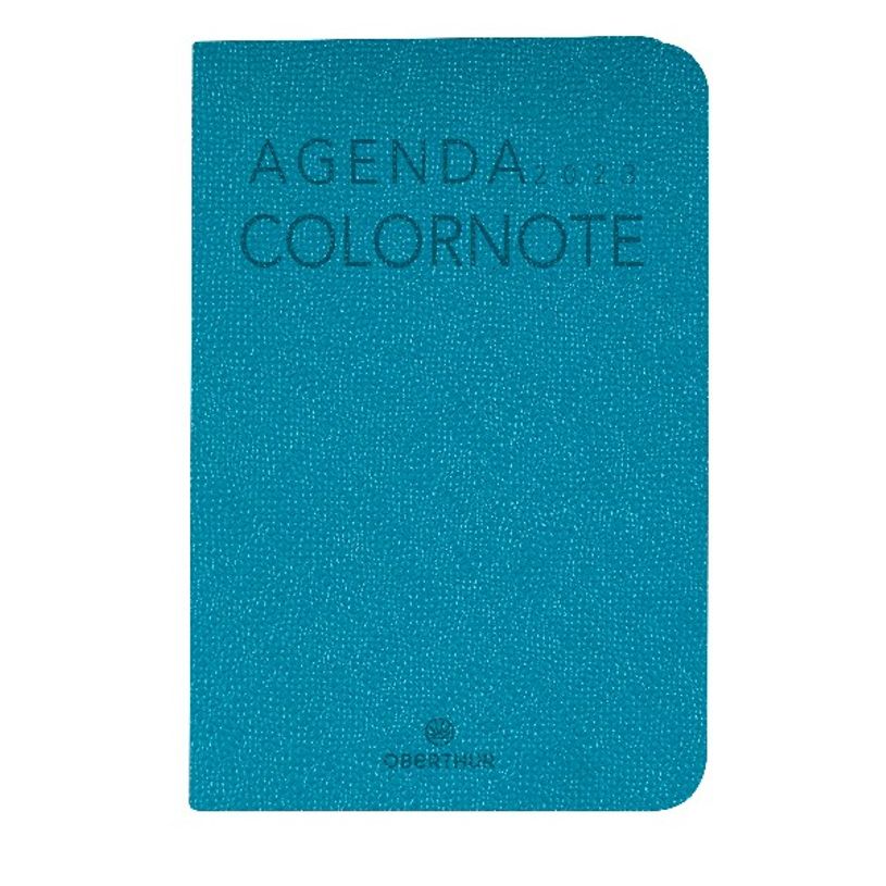 3664447133386-Agenda Colornote - 1 semaine sur 2 pages - 10 x 15 cm - turquoise - Oberthur-P_405120389_1-0
