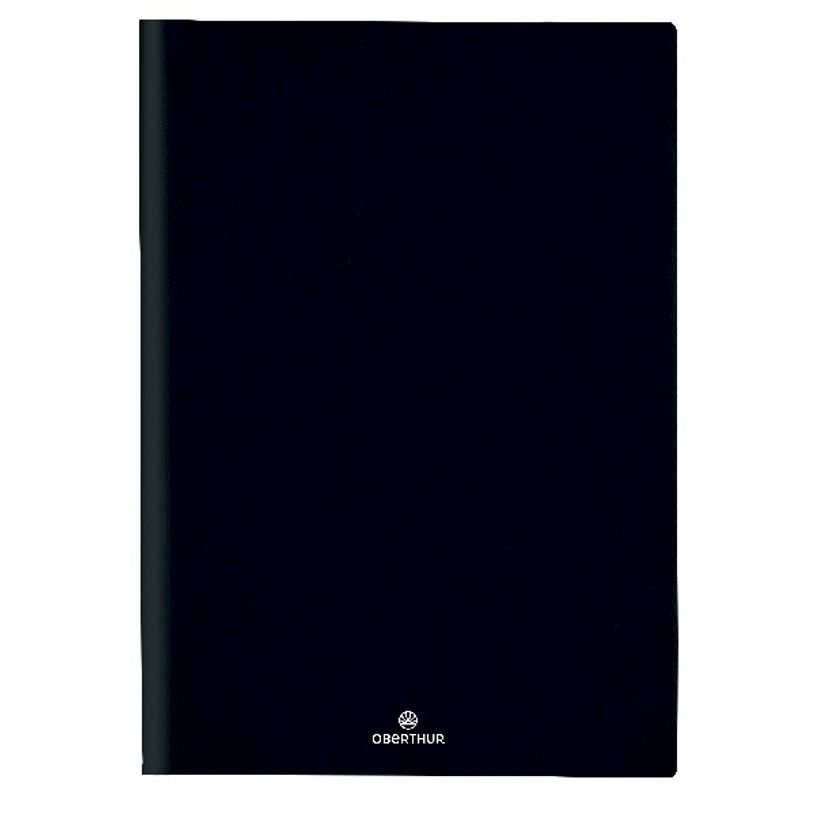 3664447132808-Agenda spiralé Malmö - 1 semaine sur 2 pages - 22 x 30,7 cm - noir - Oberthur-P_405120410_1-0