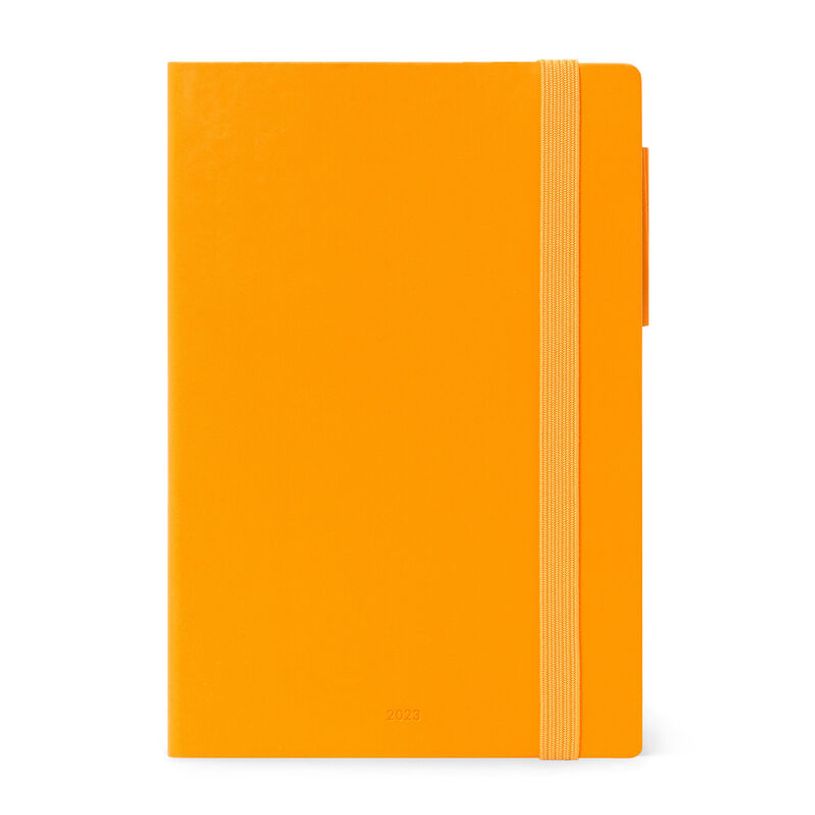 8054117625863-Agenda Colours Collection - hebdomadaire et journalier - 17 x 24 cm - orange - Legami-P_405121008_3-0
