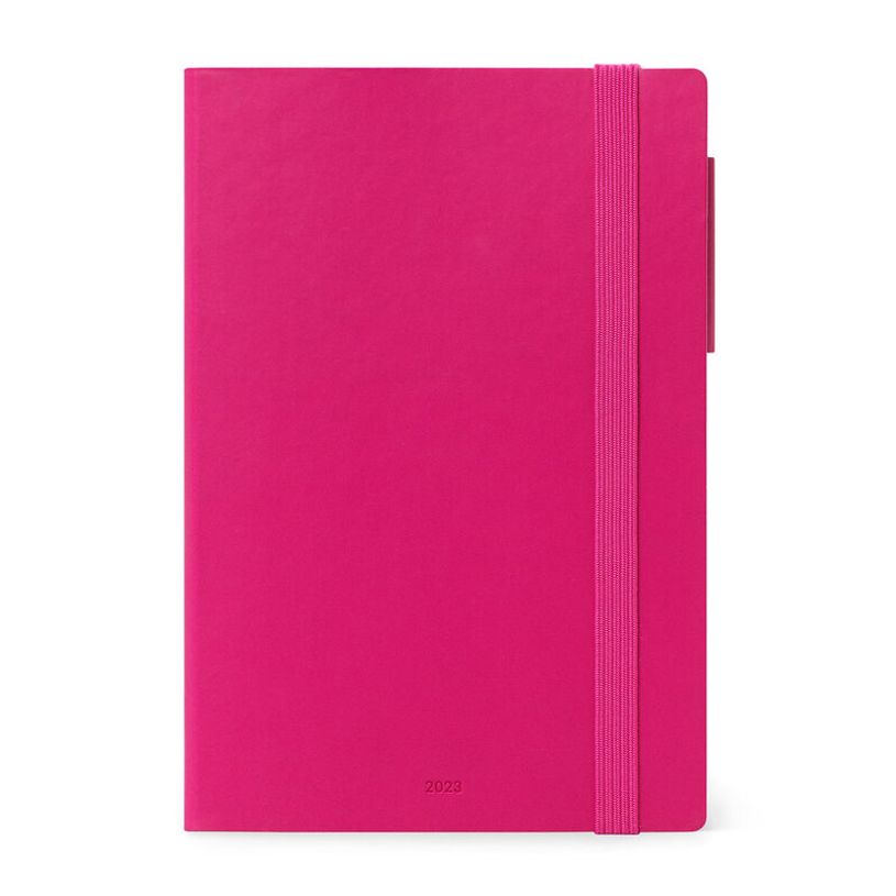 8054117625870-Agenda Colours Collection - hebdomadaire et journalier - 17 x 24 cm - rose fuchsia - Legam-P_405121009_5-0