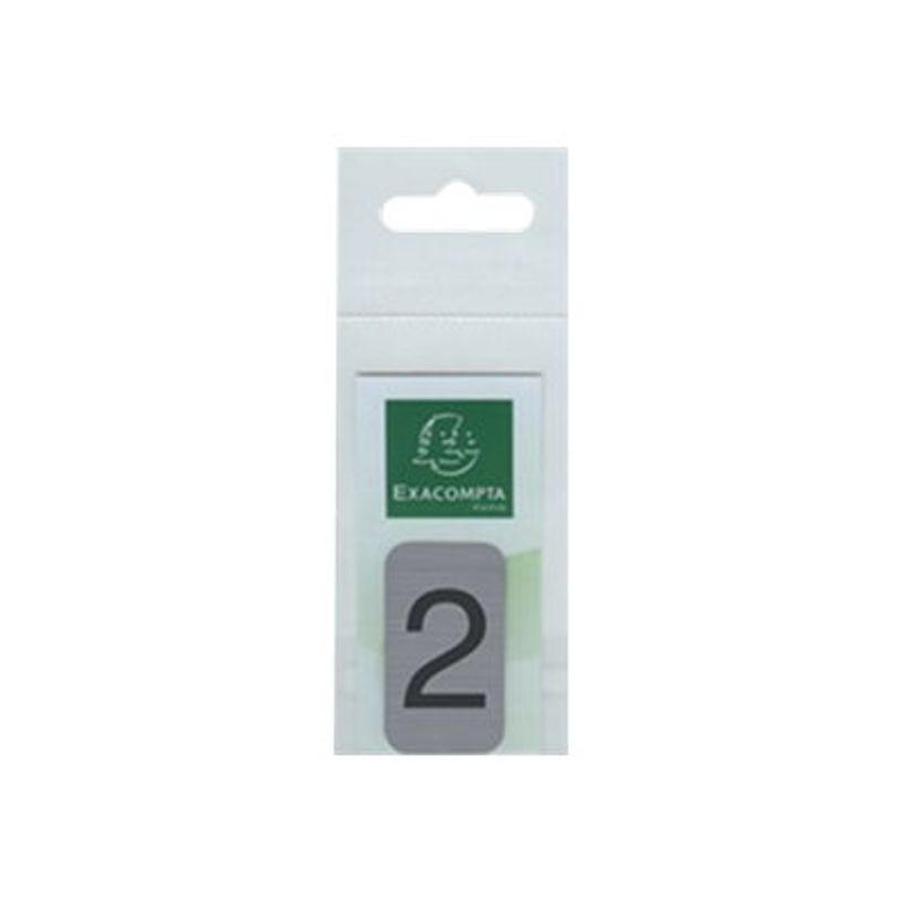 3130630671824-Exacompta - Pictogramme - Chiffre 2 - 25 x 44 mm - aluminium brossé-P_405121422_3-0