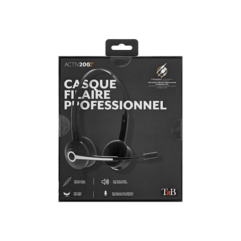 3303170105269-T'nB ACTIV 200S - casque filaire avec micro - noir-P_405122730_6-5