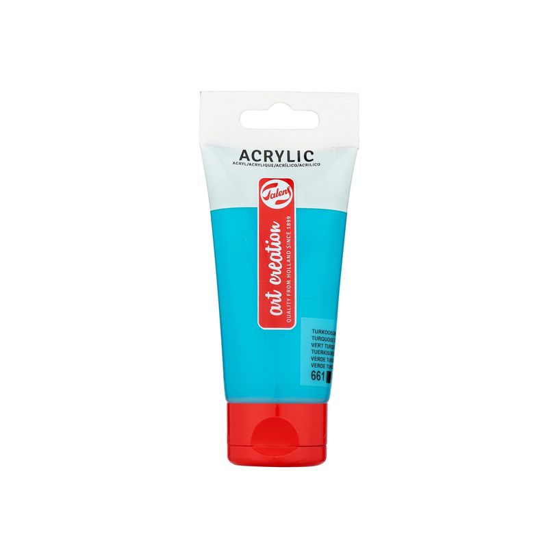 8712079264932-Talens Art Creation - peinture - peinture acrylique - vert turquoise - 75 ml-P_405123304_2-0