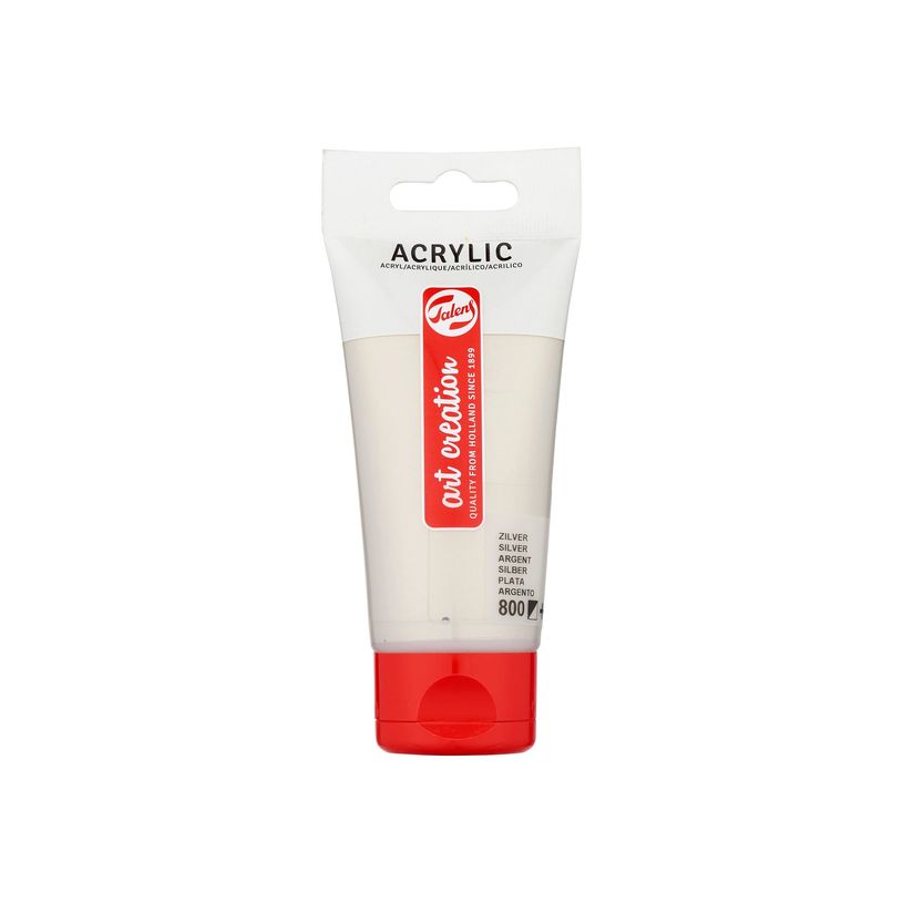 8712079299101-Talens Art Creation - peinture - peinture acrylique - argent - 75 ml-P_405123307_2-0