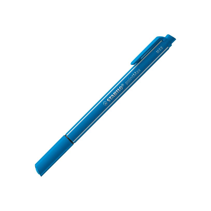 4006381581387-STABILO pointMax - Feutre d'écriture - pointe moyenne - bleu clair-P_405127045_1-0