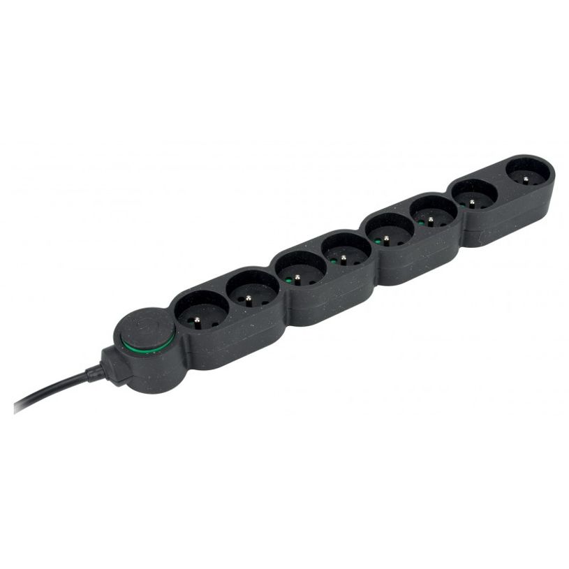 3545411896592-zenitech - Multiprise 8 prises avec interrupteur - noir - 1,5 m-P_405127631_2-1