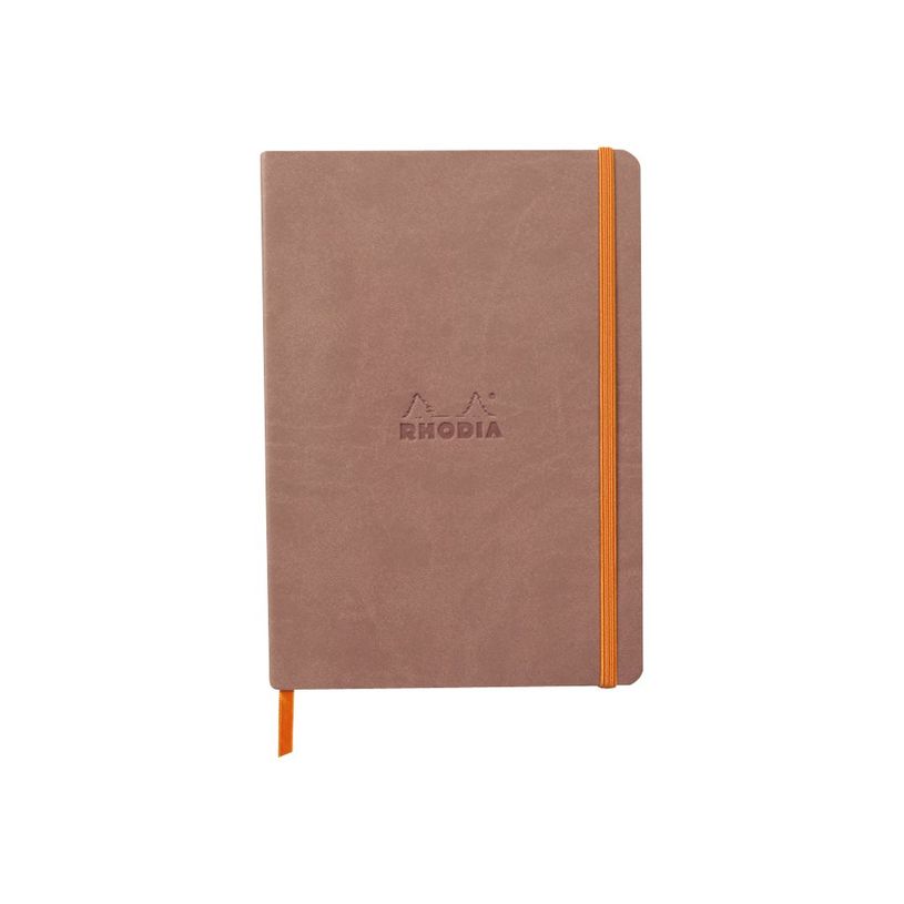 3037921174388-RHODIA Rhodiarama - Carnet souple A5 - 160 pages - pointillés - bois de rose-P_405129922_3-0