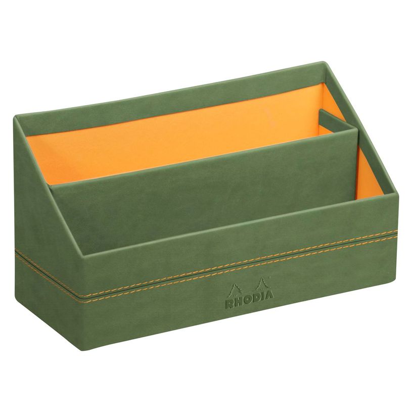 3037921946084-RHODIA Rhodiarama - Porte-courrier - sauge - en polyuréthane-P_405130036_1-0