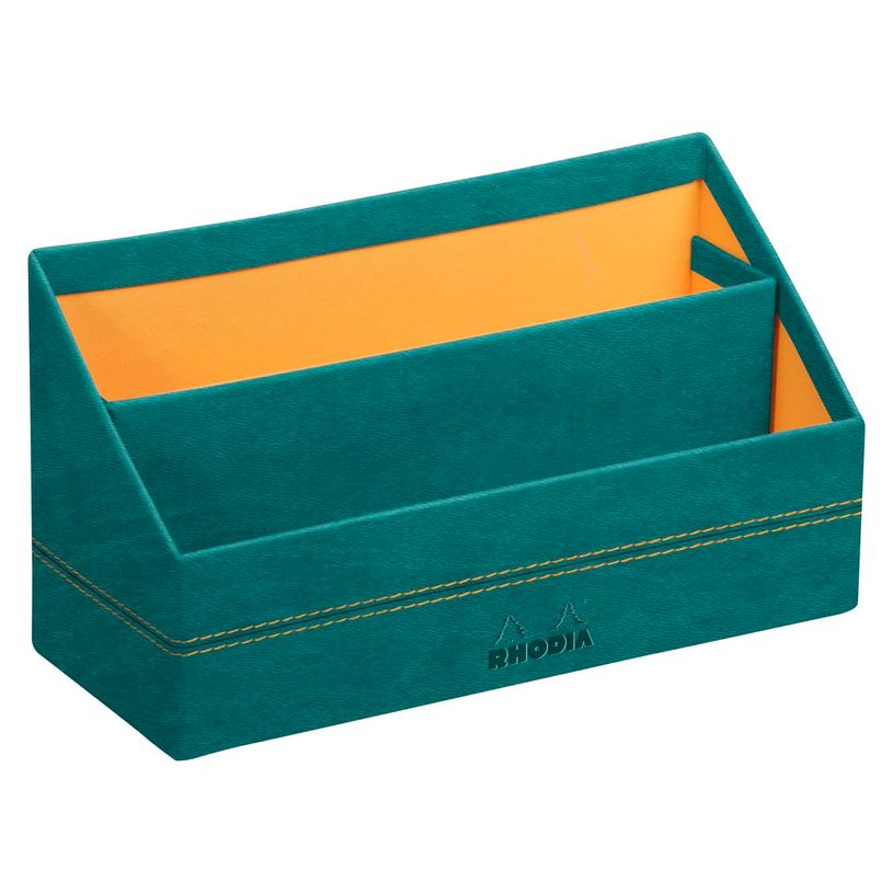 3037921946107-RHODIA Rhodiarama - Porte-courrier - paon - en polyuréthane-P_405130037_1-0