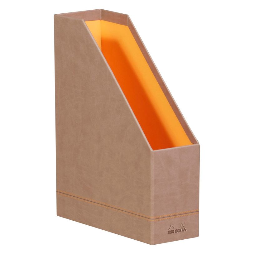 3037923188345-RHODIA Rhodiarama - Porte-revues - taupe - en polyuréthane-P_405130053_2-1