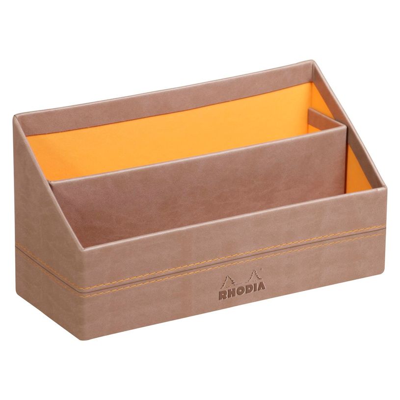 3037923188444-RHODIA Rhodiarama - Porte-courrier - taupe - en polyuréthane-P_405130055_1-0