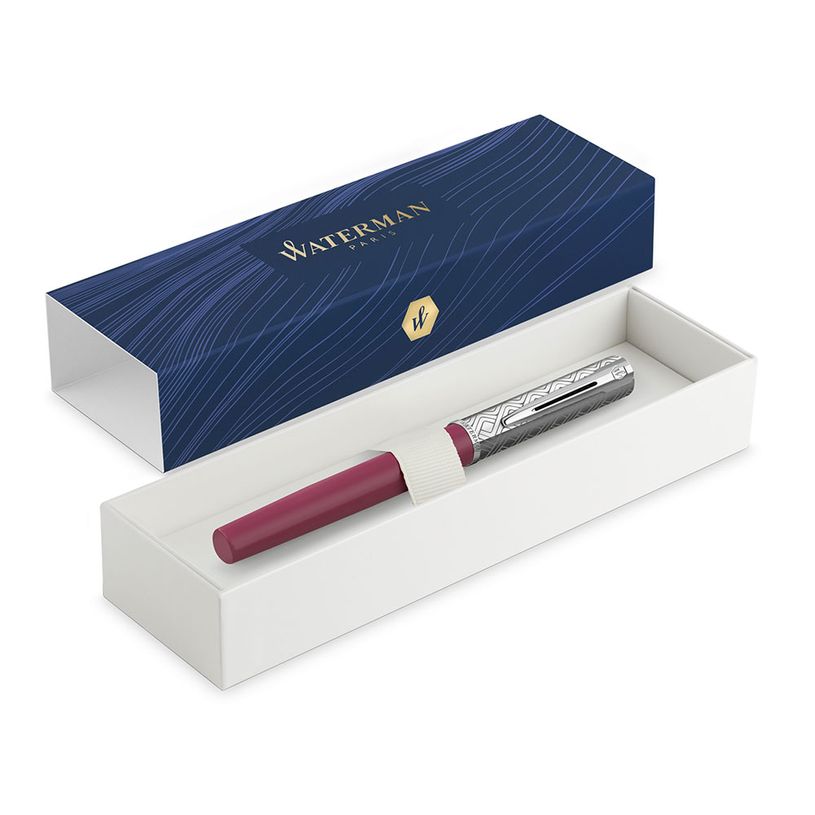 3026981744709-Waterman - Stylo plume Allure Deluxe rose - pointe fine-P_405130092_2-1