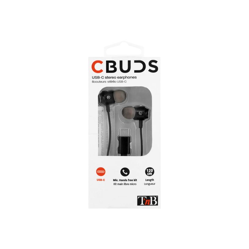 3303170105122-T'nB C-BUDS - Kit main libre - Ecouteurs filaire avec micro - intra-auriculaire - noir-P_405131538_7-6