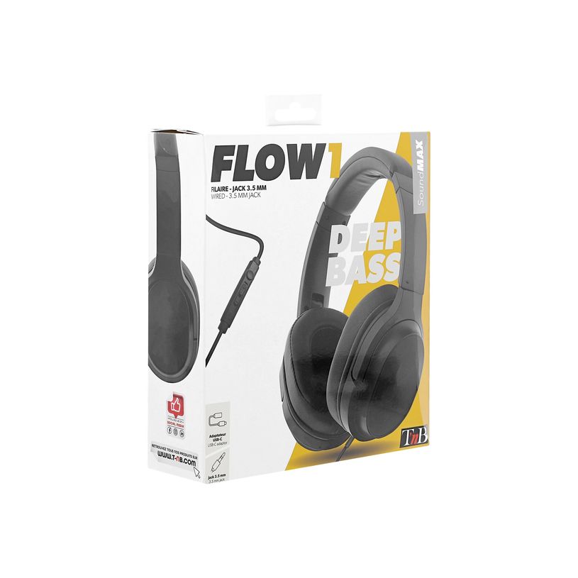 3303170105696-T'nB FLOW - casque sans fil avec micro - noir-P_405131545_3-2