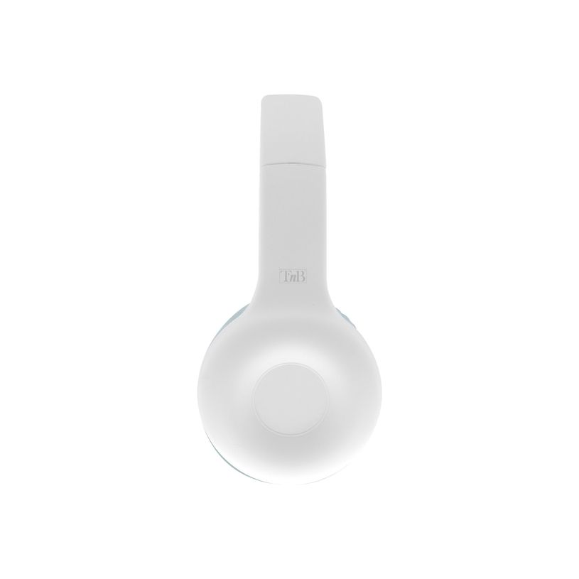 3303170107232-T'nB Kids KIDY - casque sans fil pour enfants - Limiteur de décibel - blanc et vert-P_405131546_5-4