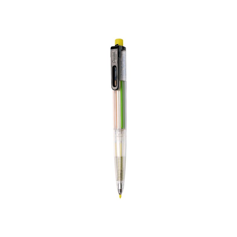 3474370158000-Pentel - Porte-mine 8 couleurs - rouge, bleu, jaune, orange, brun, rose, vert clair, bleu -P_405131766_1-0