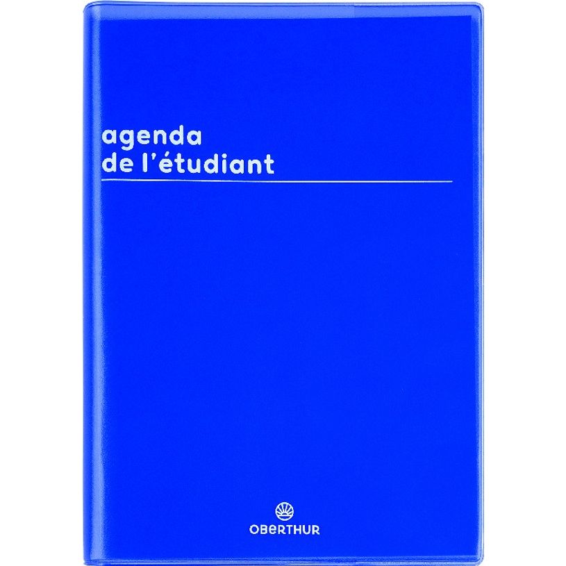 3664447150017,3664447199405-Agenda Boréal - 1 jour par page - 12,5 x 17,5 cm - bleu - Oberthur-P_405131958_1-0