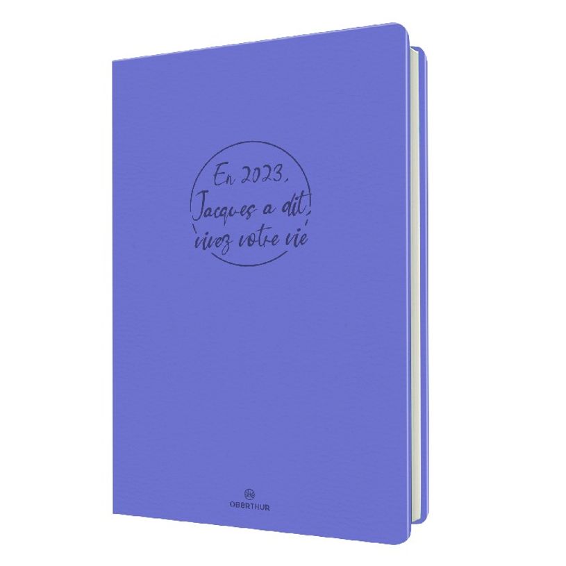 3664447145723-Agenda Camelia 25 - 1 semaine sur 2 pasges - 17 x 24,5 cm - lilas - Oberthur-P_405131996_1-0