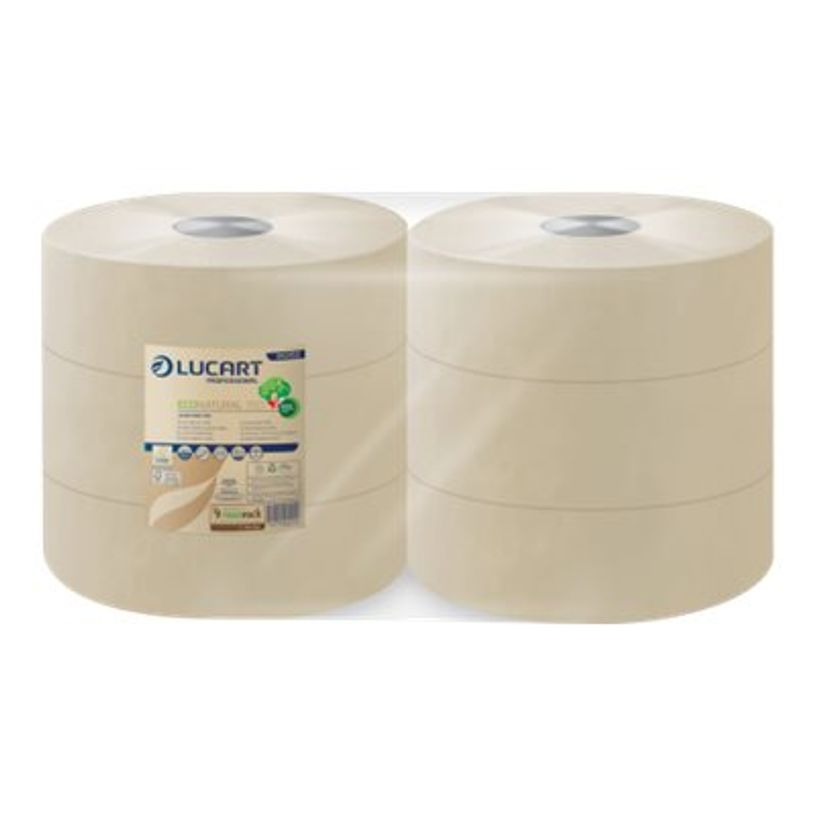 3661679121501-Lucart EcoNatural 350 - papier toilette - 6 rouleaux - 350 m -P_405133224_1-0