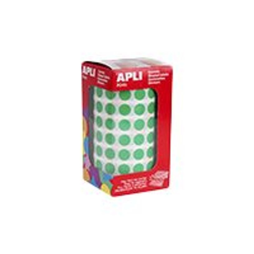 8410782048541-Apli kids - Rouleau de 4720 gommettes rondes - diamètre 10,5 mm - vert-P_405134874_2-2