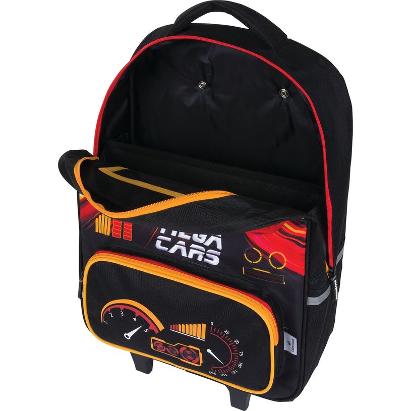 3664447150567-Sac à dos à roulettes Megacars - 1 compartiment - Exclusivité Bureau Vallée - Oberthur-P_405134890_6-5