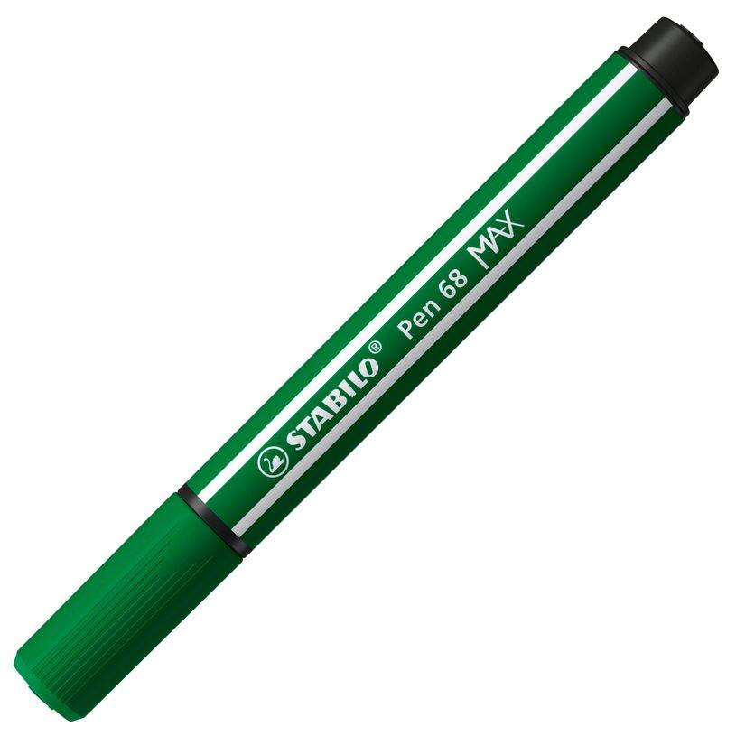 4006381569651-STABILO - Feutre de dessin pointe large biseautée - vert-P_405137356_1-0