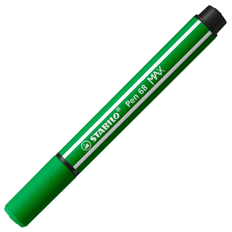 4006381569675-STABILO - Feutre de dessin pointe large biseautée - vert clair-P_405137357_1-0