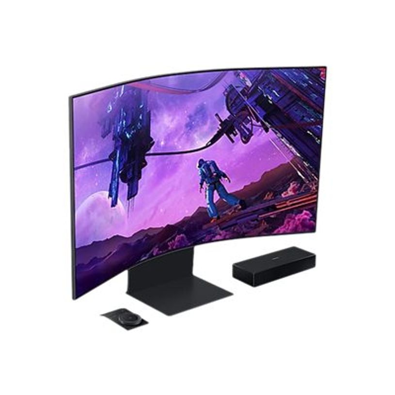 8806094408072-Samsung Odyssey Ark S55BG970NU - écran 55" QLED - incurvé - 4K - HDR-P_405139116_4-3