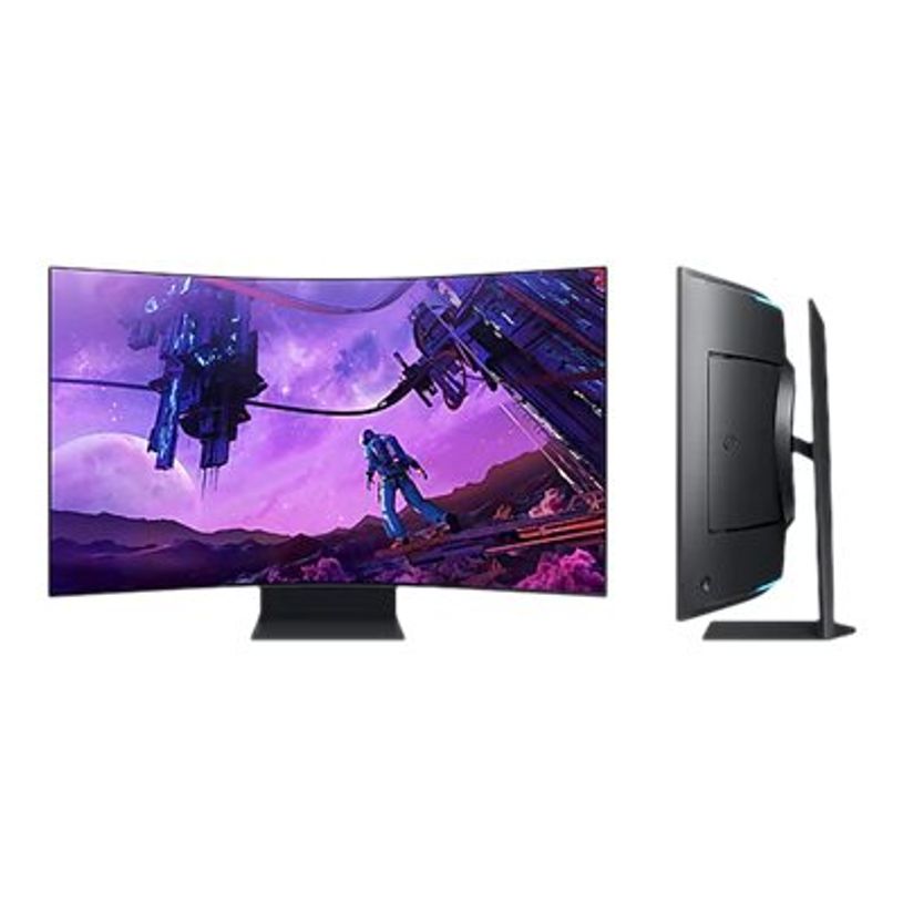 8806094408072-Samsung Odyssey Ark S55BG970NU - écran 55" QLED - incurvé - 4K - HDR-P_405139116_5-4