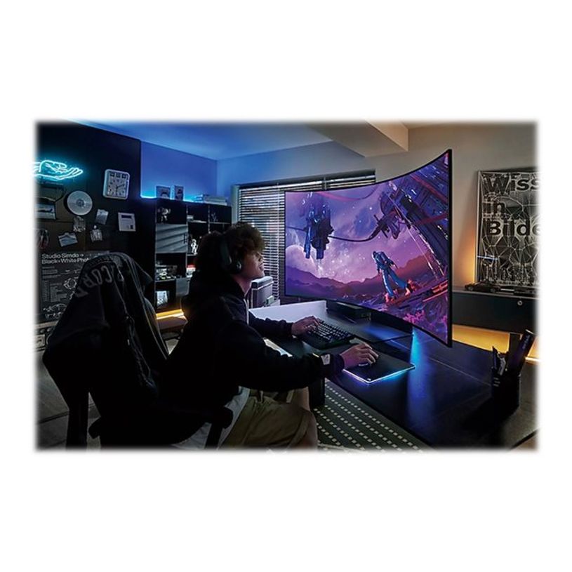 8806094408072-Samsung Odyssey Ark S55BG970NU - écran 55" QLED - incurvé - 4K - HDR-P_405139116_6-5