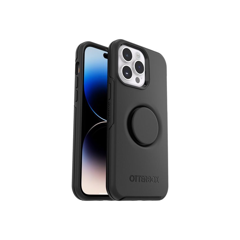 0840262383837-OtterBox Otter + Pop Symmetry Series - coque de protection pour iPhone 14 Pro Max - noir-P_405140382_1-0