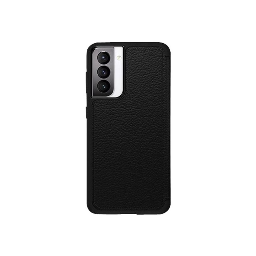 0840104249499-OtterBox Strada Series ProPack Packaging - porte folio en cuir pour  Samsung Galaxy S21 5G-P_405140430_3-2