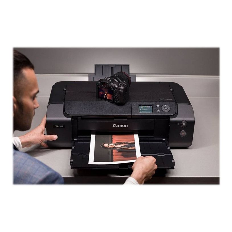 4549292160543-Canon imagePROGRAF PRO-300 - imprimante jet d'encre couleur A3 - Wifi-P_405143423_3-6