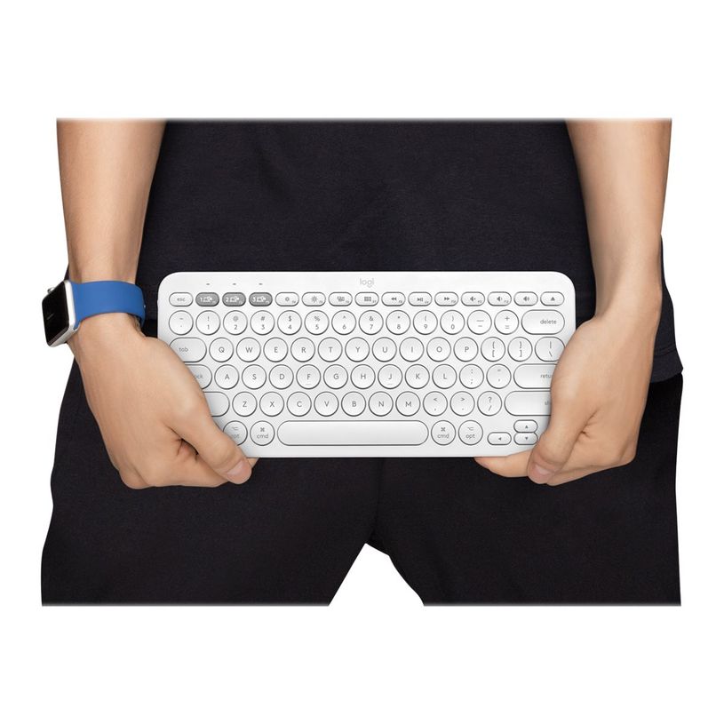 5099206097735-Logitech K380 - Clavier sans fil pour Mac - blanc cassé-P_405144550_8-7