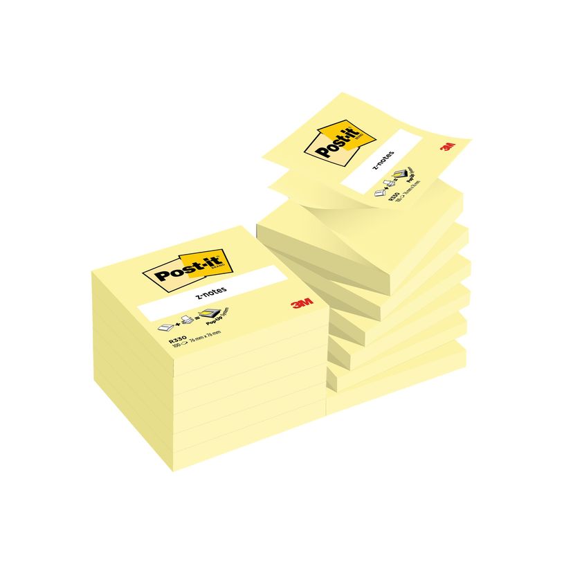 4064035065669-Post-it - 12 Blocs Z-Notes - jaune - 76 x 76 mm-P_405146007_1-0