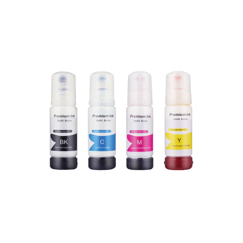 0404051460248-Réservoir d'encre compatible Epson EcoTank 104 - Lot de 4 - noir, cyan, magenta, jaune - -P_405146024_1-0