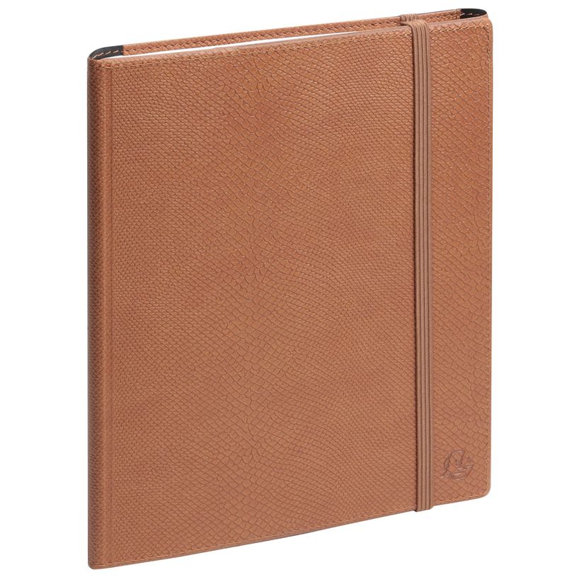3660942082785-Agenda spiralé Kaa All in One - 1 semaine sur 2 pages - 15 x 21 cm - camel - avec carnet -P_405147049_1-0