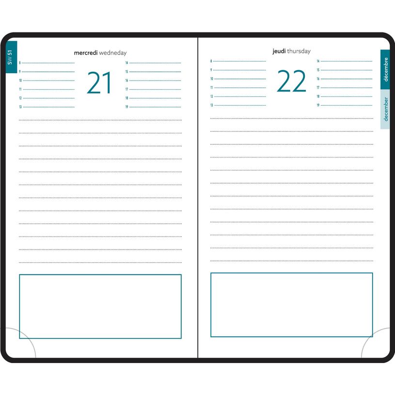 3660942080699-Agenda de poche Eden EasyDay - 1 jour par page - 10 x 15 cm - or doux - Exacompta-P_405147054_3-2