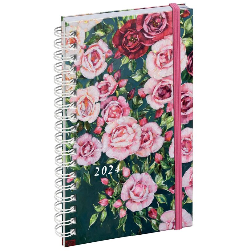 3660942082723-Agenda de poche spiralé Sophie Adde - 1 semaine sur 2 pages - 9 x 16 cm - roses - Exacomp-P_405147084_1-0