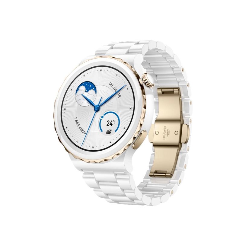 6941487253746-Huawei Watch GT 3 Pro - montre connectée - 43mm - blanc-P_405147639_6-0