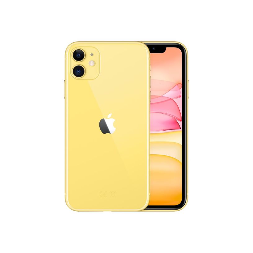 3701083037842-Apple iPhone 11 - Smartphone reconditionné grade C (Etat correct) - 4G - 64 Go - jaune-P_405147981_4-3