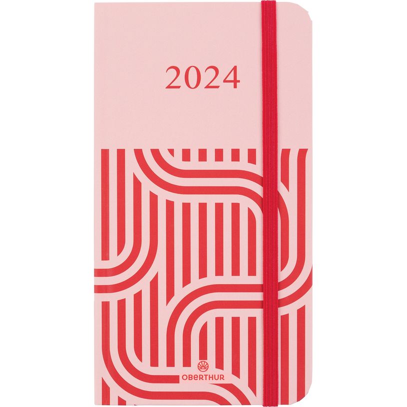3664447153636-Agenda de poche Anahita - 1 semaine sur 2 pages - 9,5 x 17 cm - labyrinthe - Oberthur-P_405148987_1-0