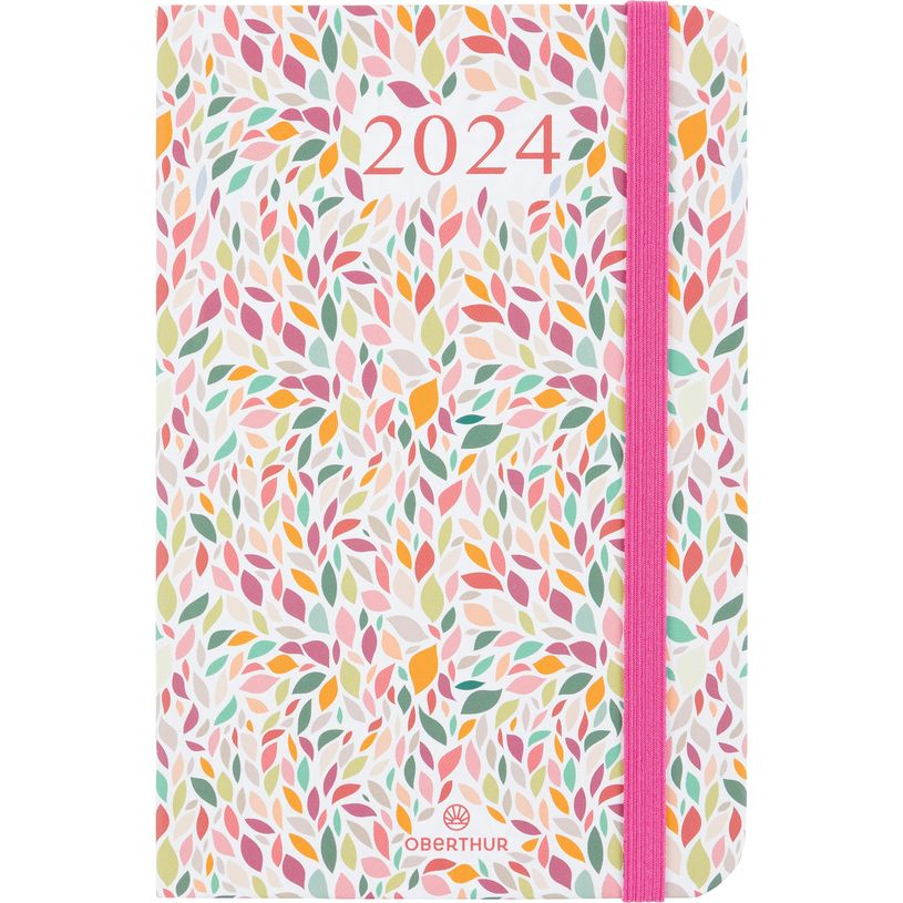 3664447153650-Agenda Anahita - 1 semaine sur 2 pages - 10 x 15 cm - feuilles - Oberthur-P_405148988_1-0