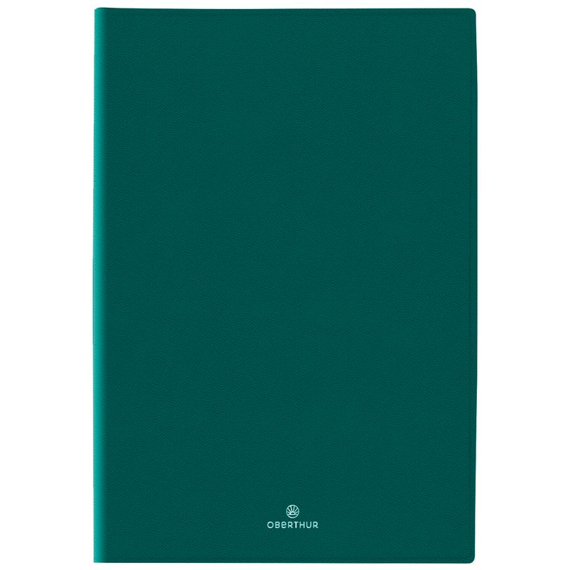 3664447161587-Agenda Odessa - 1 semaine sur 2 pages - 22 x 30 cm - vert - Oberthur-P_405148999_1-0