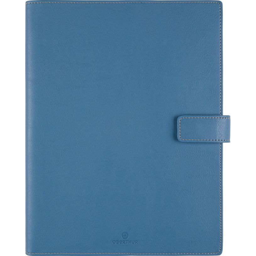 3664447162928-Agenda Milano - 1 semaine sur 2 pages - 22 x 28 cm - bleu denim - Oberthur-P_405149117_1-0