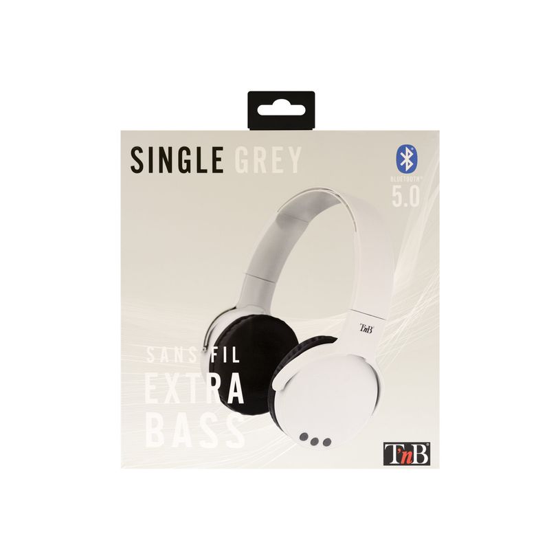 3303170098608-T'nB SINGLE - Casque sans fil avec micro - argent-P_405150564_2-4