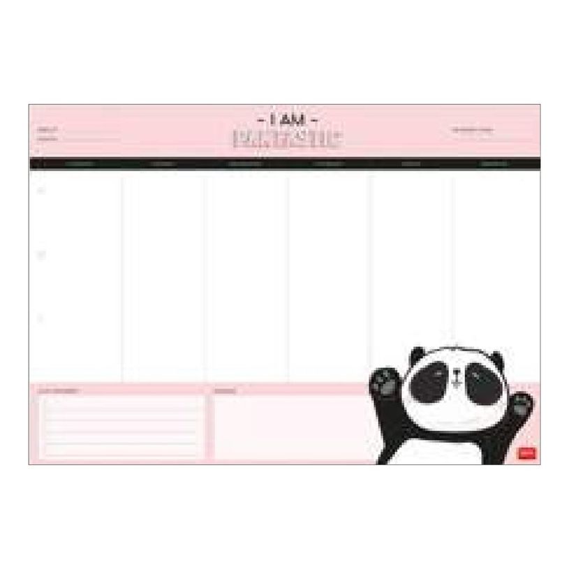 8054320566991-Legami Smart Week - Planificateur de bureau - 340 x 240 mm - 55 feuilles - Je suis pantast-P_405152254_1-0