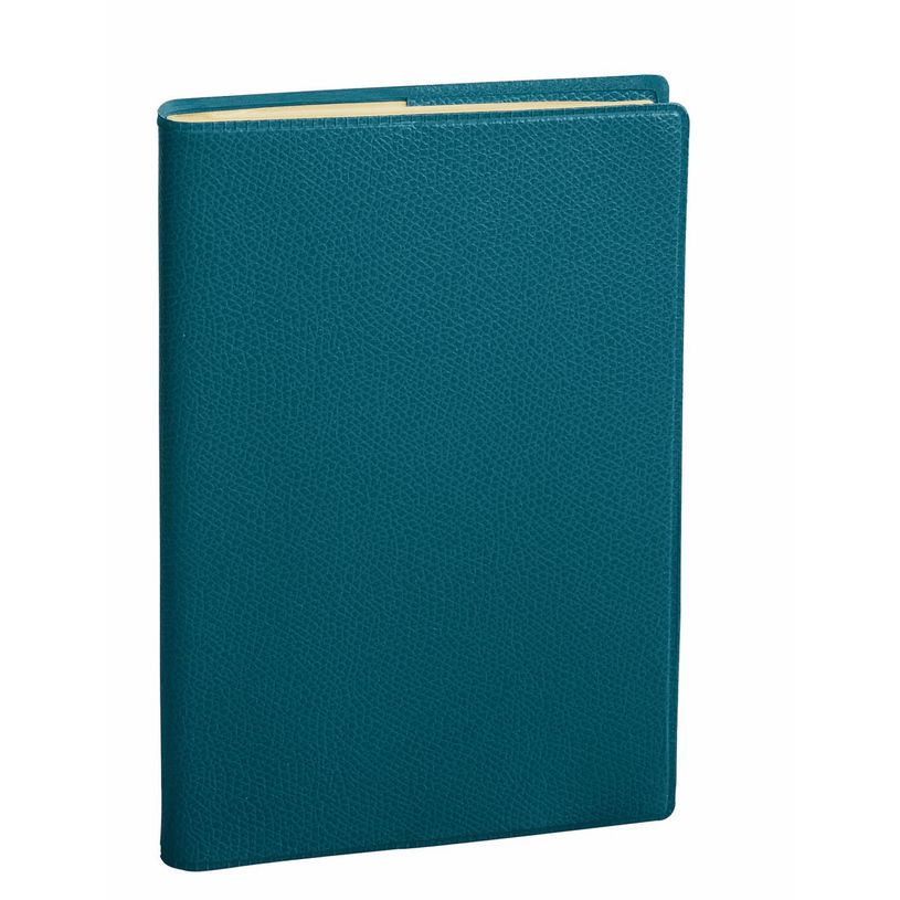 3371010482078-Agenda spiralé Impala Manager avec répertoire - 1 semaine sur 2 pages - 21 x 27 cm - bleu prusse - Qu--0