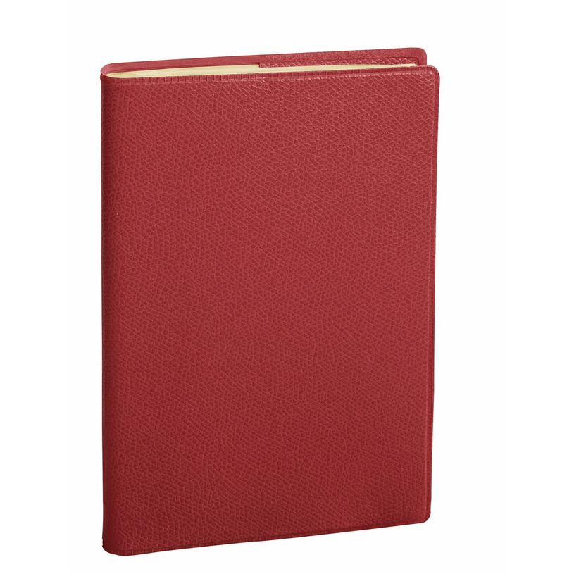 3371010482085-Agenda spiralé Impala Manager avec répertoire - 1 semaine sur 2 pages - 21 x 27 cm - rouge - Quo Vadi--0